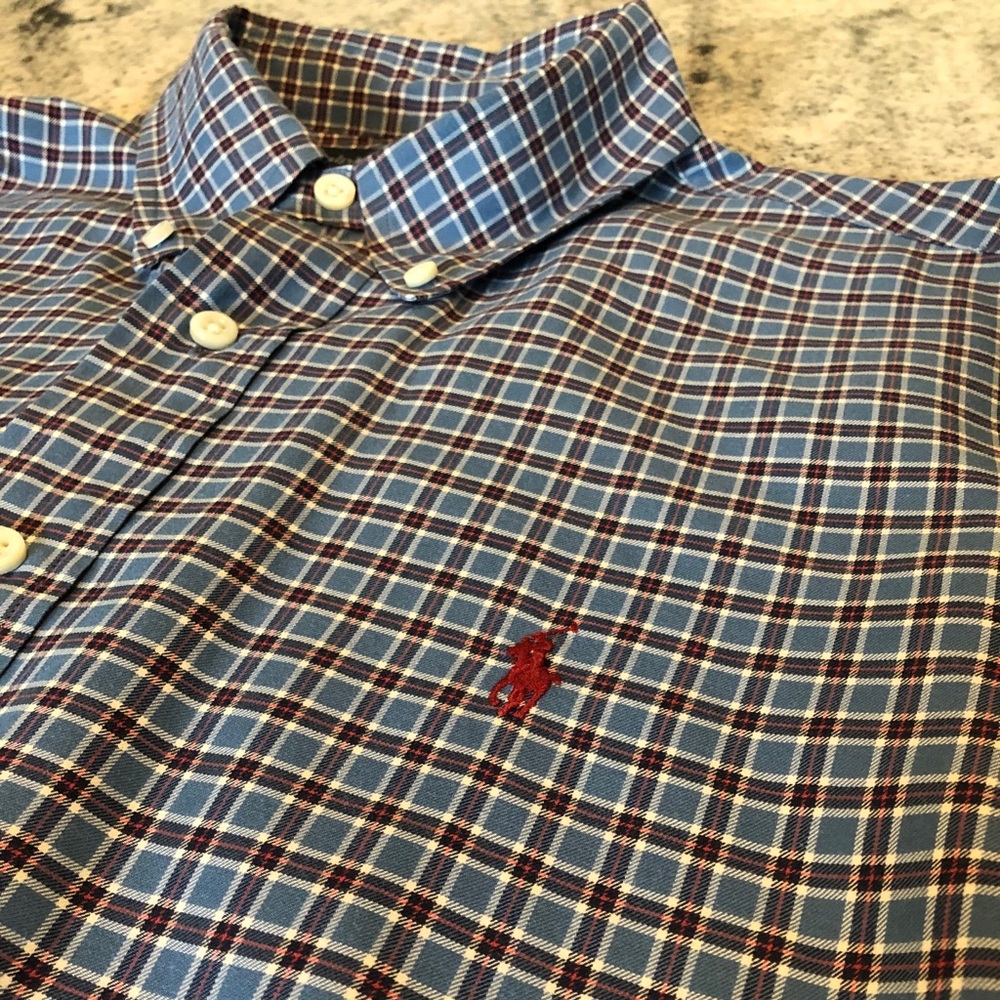 Ralph Lauren Custom Fit Button Down Shirt
